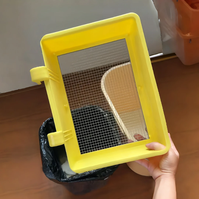 Hanging Cat Litter Sifter Mesh Tray Litter Box Filter Cleaning Screen