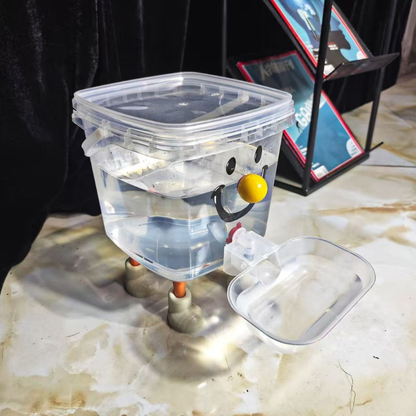 Pet Water Dispenser Cat Automatic Feeding Bucket