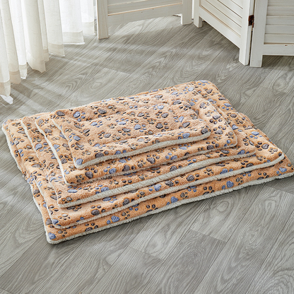 Plush Fleece Sofa Cat Bed Mat