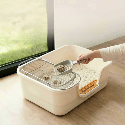 Stainless Steel Cat Litter Mesh Filter