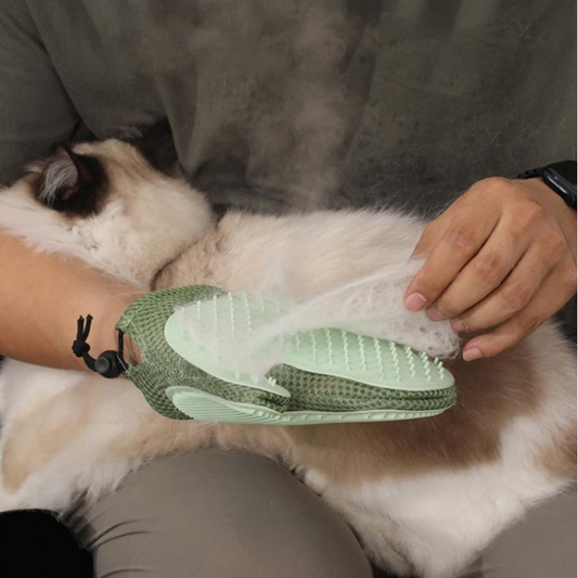 Pet Hair Removal Gloves Spray Massage Brush Gloves