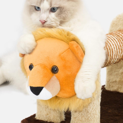 Animal Shaped Cat Scratcher Posts
