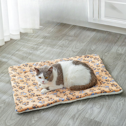Plush Fleece Sofa Cat Bed Mat