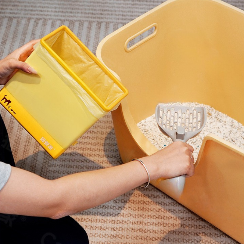 Cat Litter Bin Litter Scoop Storage Poop Bags