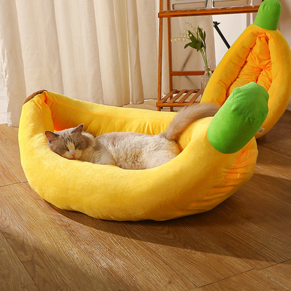 Banana Shape Cat Winter Beds