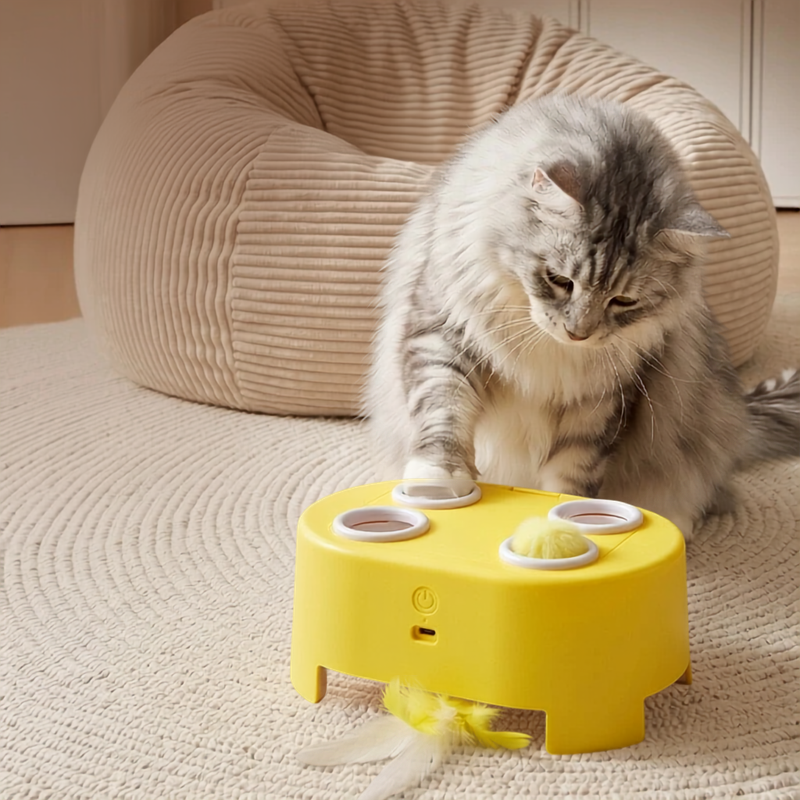 Electric Cat Whack-A-Mole Interactive Toy