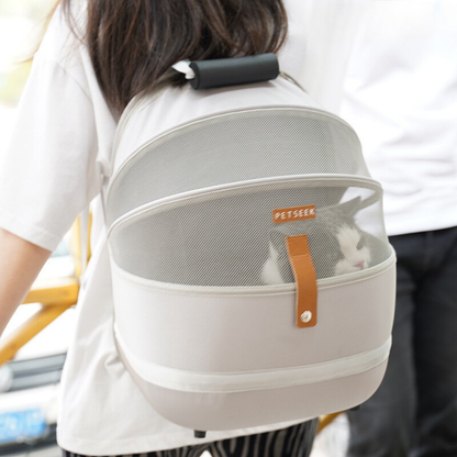 Cat Carrier Backpack Breathable Dome Design