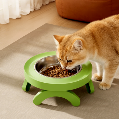 Elevated Stainless Steel Pet Bowl