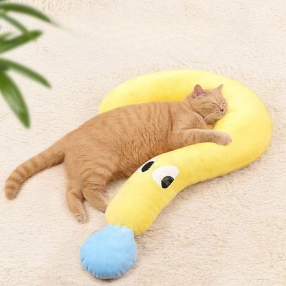 Soft Plush Pet Pillow Cozy Sleep Cushion Cats Dogs