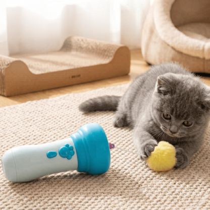 Interactive Electric Cat Launcher Ball Toy