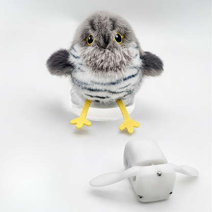 Cat Interactive Singing Bird Toy