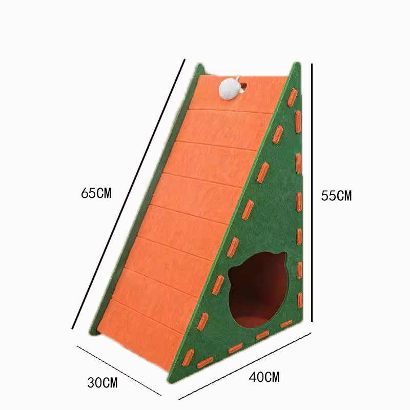 Cat Scratching Toy Climbing And Hideout House