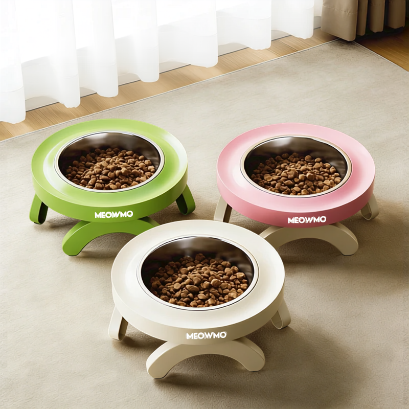 Elevated Stainless Steel Pet Bowl
