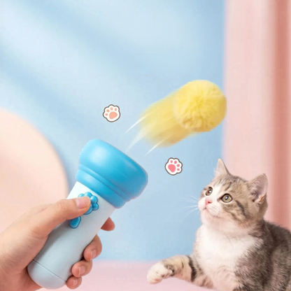 Interactive Electric Cat Launcher Ball Toy