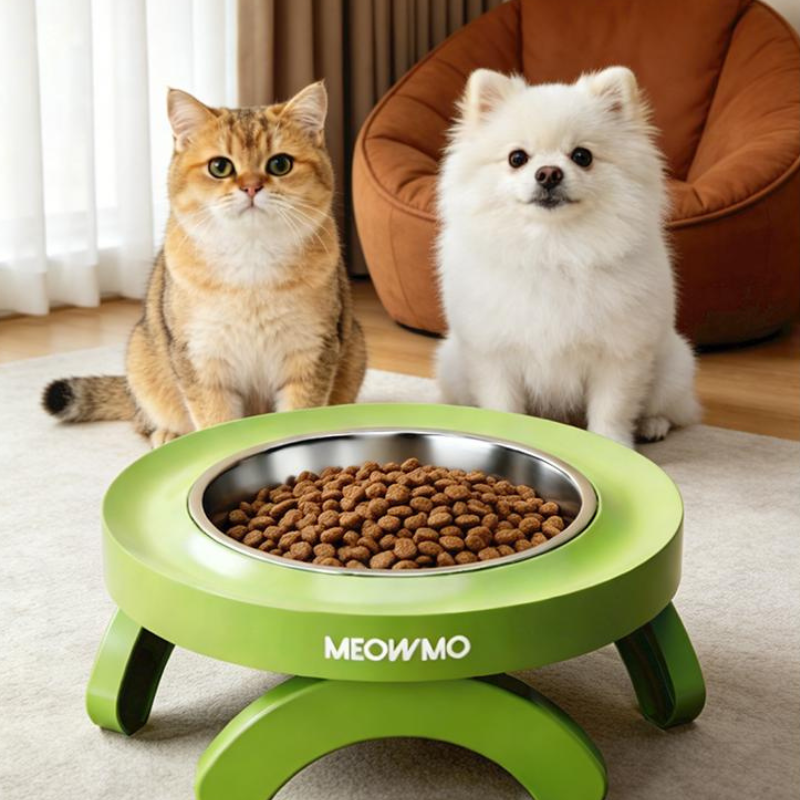 Elevated Stainless Steel Pet Bowl
