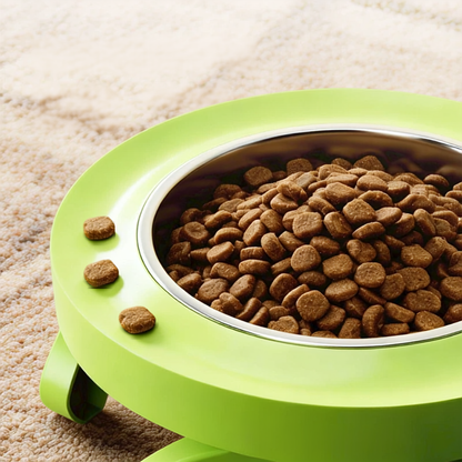 Elevated Stainless Steel Pet Bowl