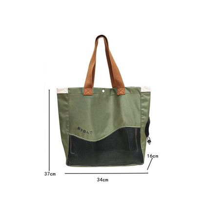 Cat Travel Carrier Crossbody Tote Bag