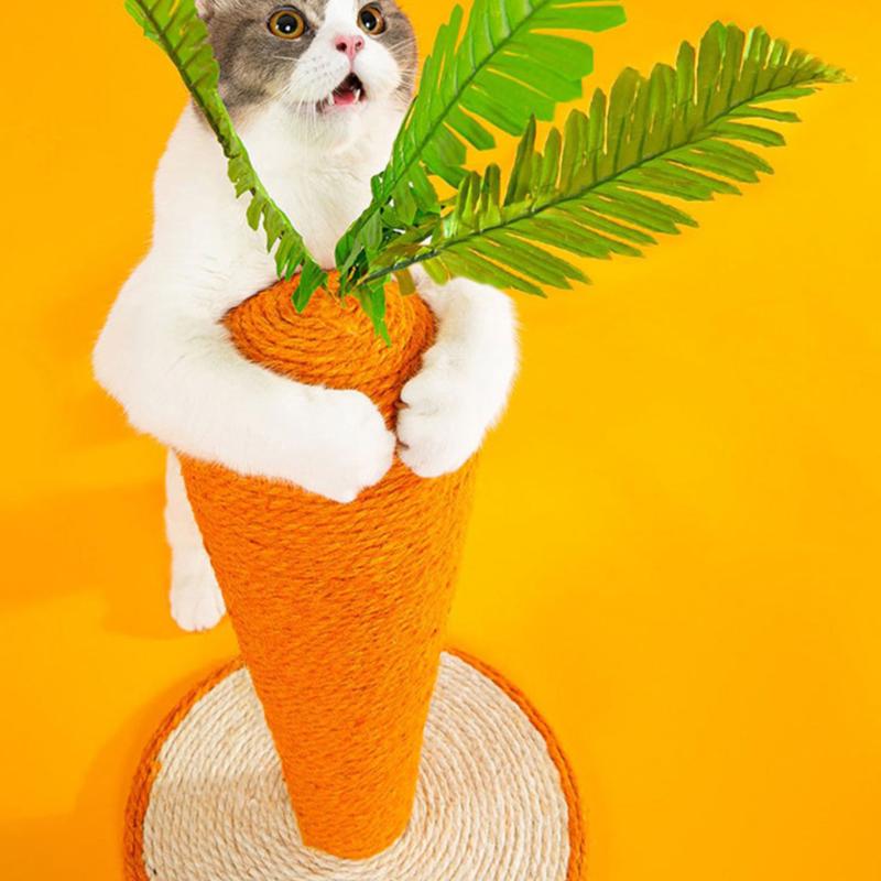 Sisal Carrot Cat Scratching Post