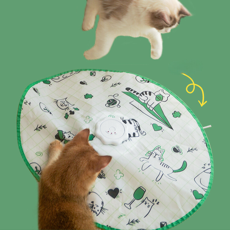 Interactive Electric Rotating Cat Toy