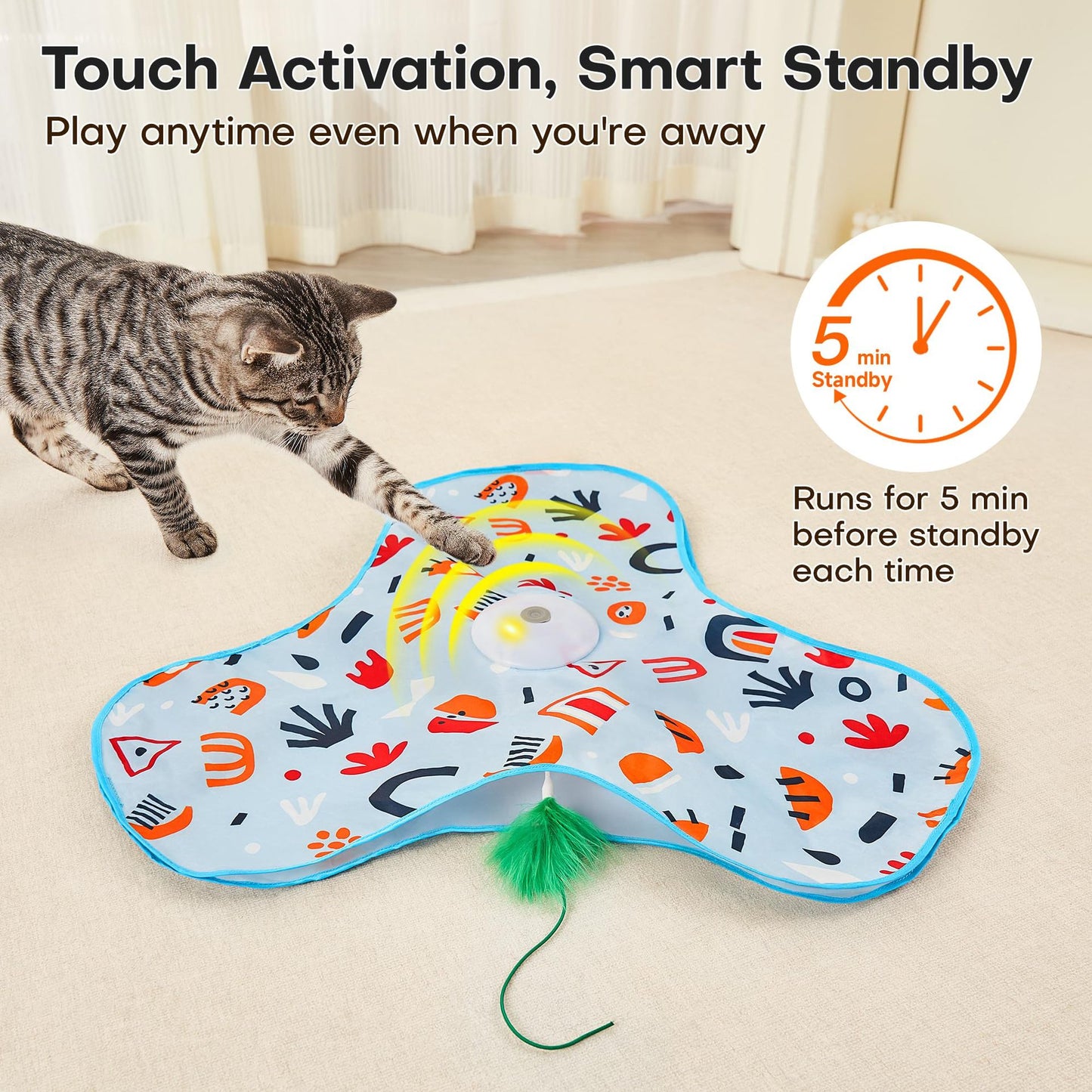 Electric Cat Toy Hunting Cover Pet Toy Cover