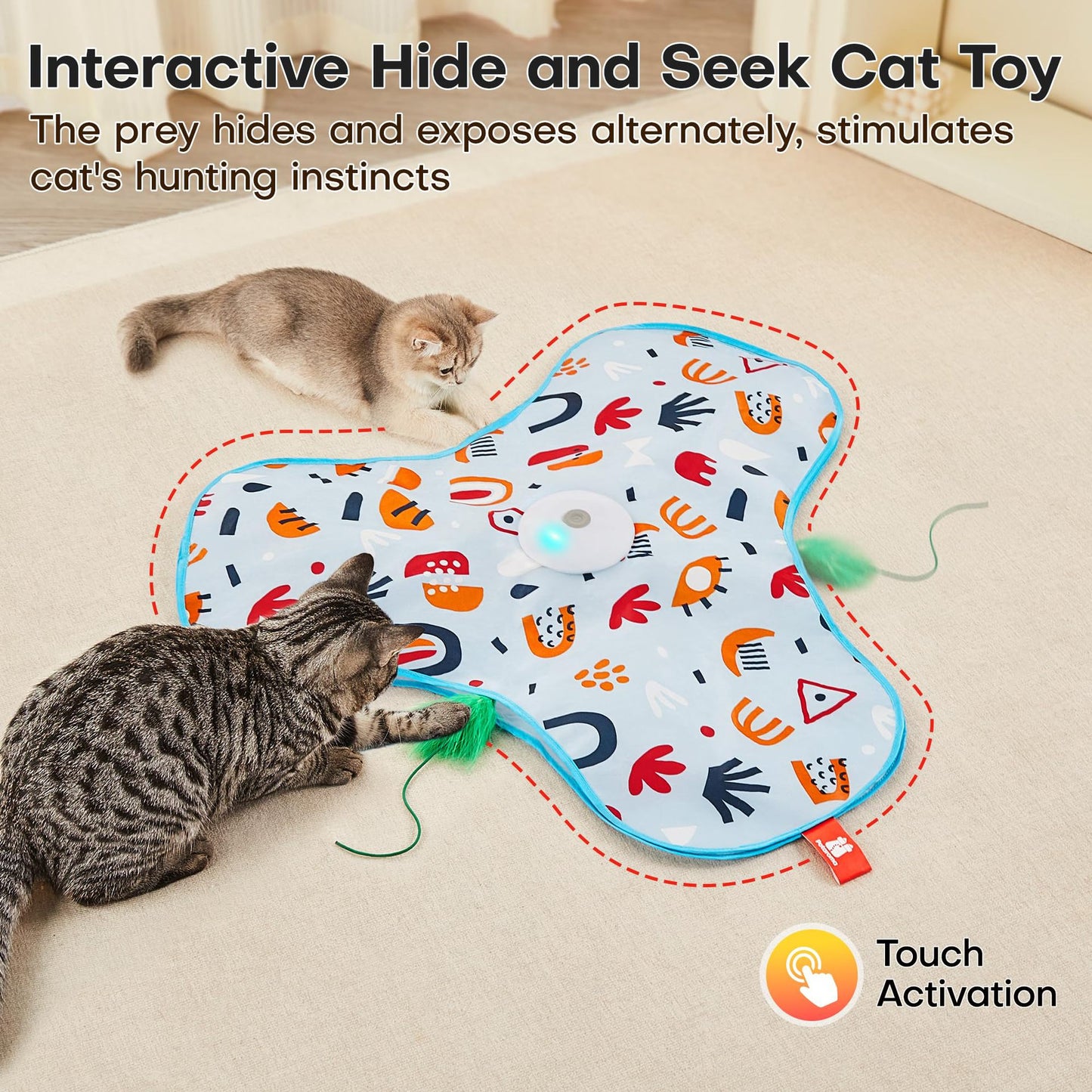 Electric Cat Toy Hunting Cover Pet Toy Cover