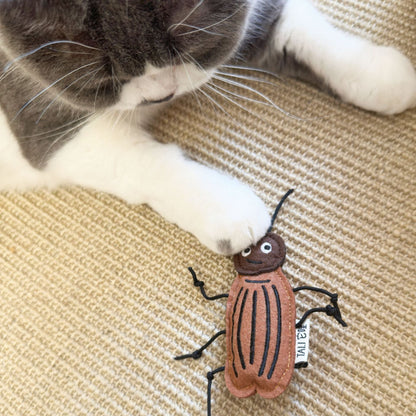 Insect Catnip Bell Crinkle Paper Toy