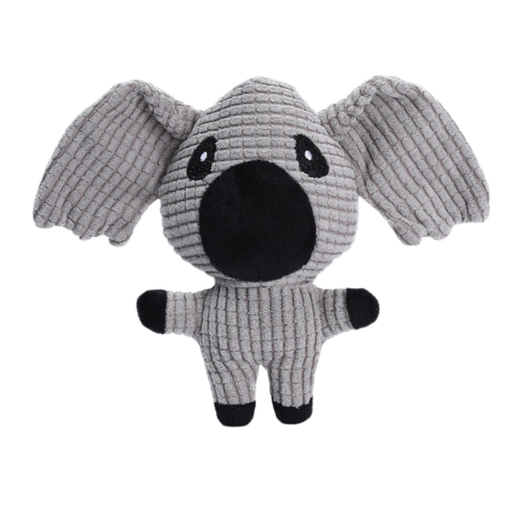 Corduroy Plush Squeaky Dog Toy