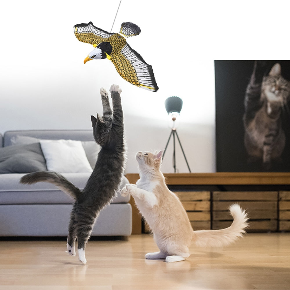 Simulation Bird Interactive Cat Toys