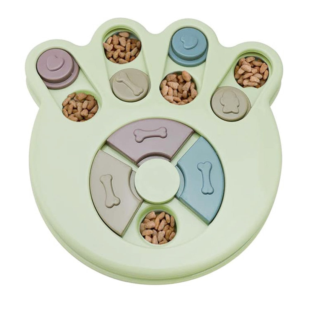 Dog Treat Puzzle Feeder Toy IQ Training