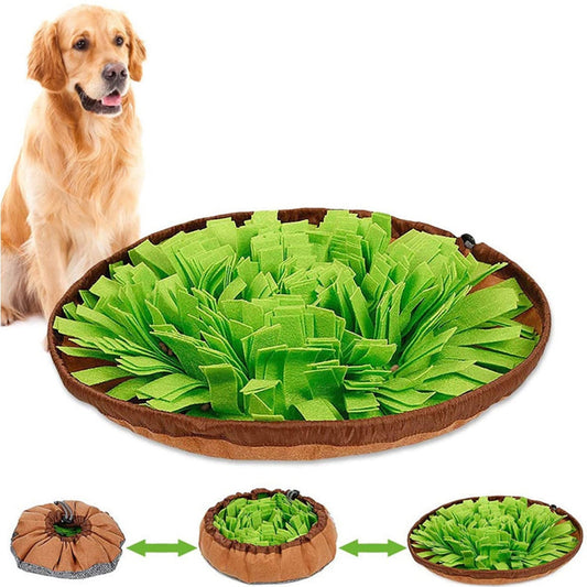 Pet Dog Snuffle Mat Sniffing Feeding Mat