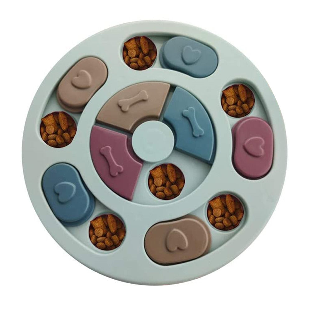 Dog Treat Puzzle Feeder Toy IQ Training