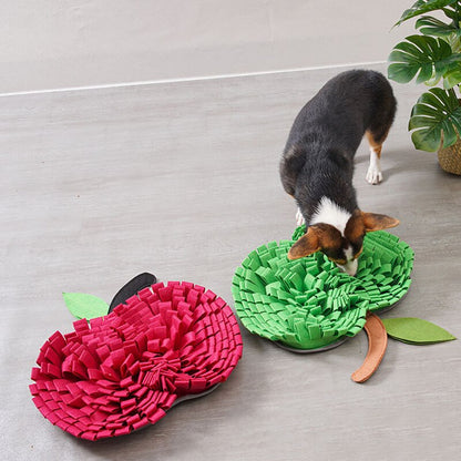 Fruit Fleece Dog Snuffle Mat