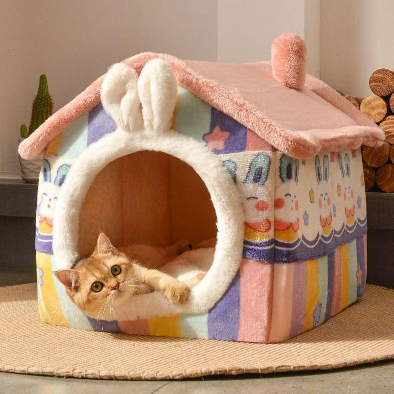 Universal Pet Cave Bed for Cats and Dogs