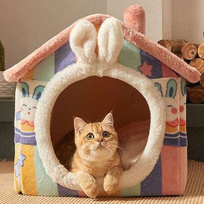 Universal Pet Cave Bed for Cats and Dogs