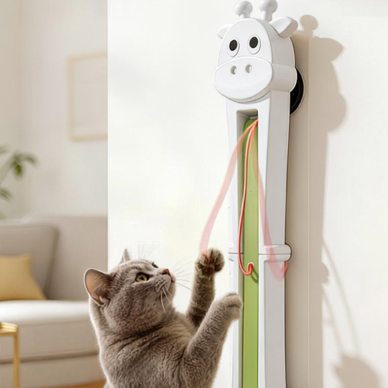 Automatic Cat Teaser Swinging Wand Toy