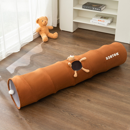 Cozy Cat Tunnel Play Toy