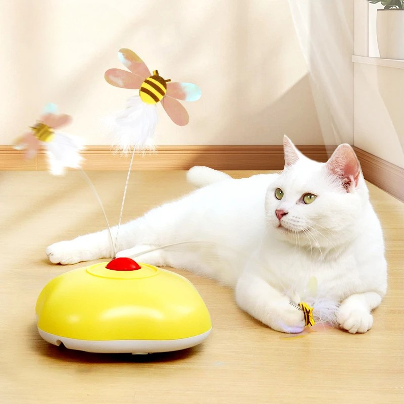 Interactive Smart Automatic Cat Teaser Toy