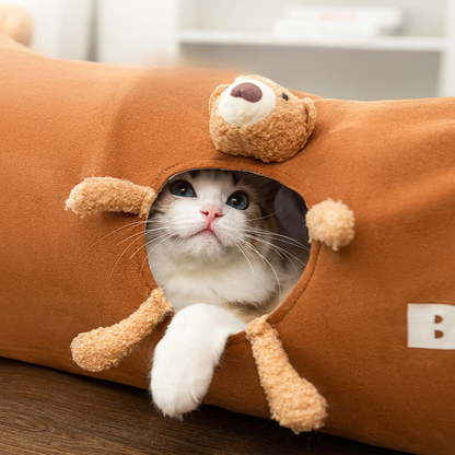 Cozy Cat Tunnel Play Toy