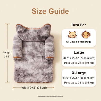 Size guide: Large 73 x 52 cm, X-Large 88 x 75 cm