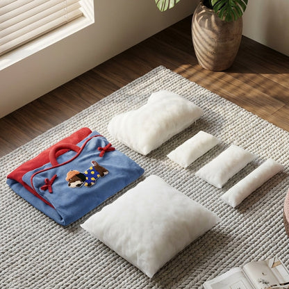 Removable cover and inner cushions of pet sofa bed