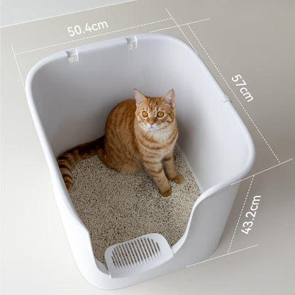 Litter box dimensions 50.4 x 57 x 43.2 cm