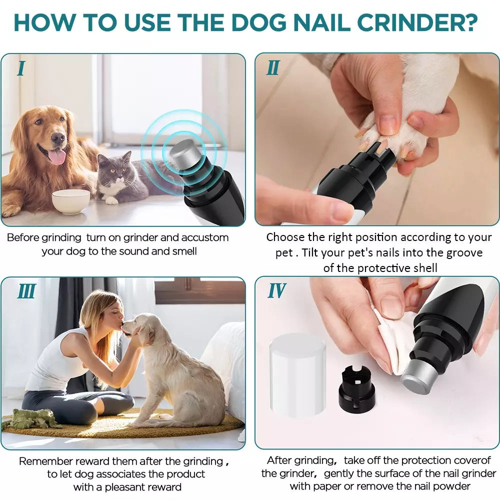 Painless Pet Nail Grinder