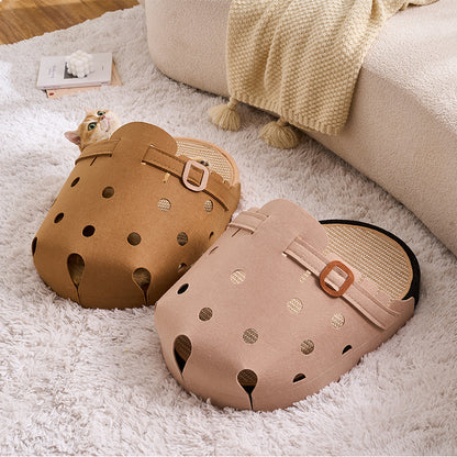 CozyClog Cat Scratcher Den