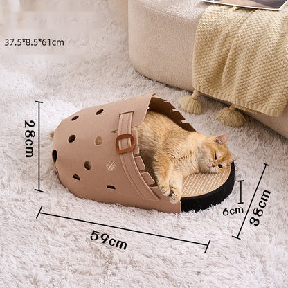 CozyClog Cat Scratcher Den