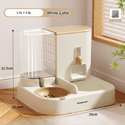 Latte Bowl 2-in-1 Cat Feeder & Water Station