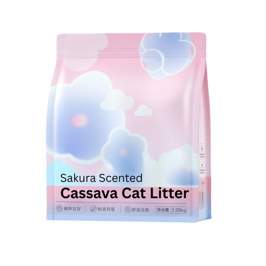 Lightly Scented Cassava Cat Litter